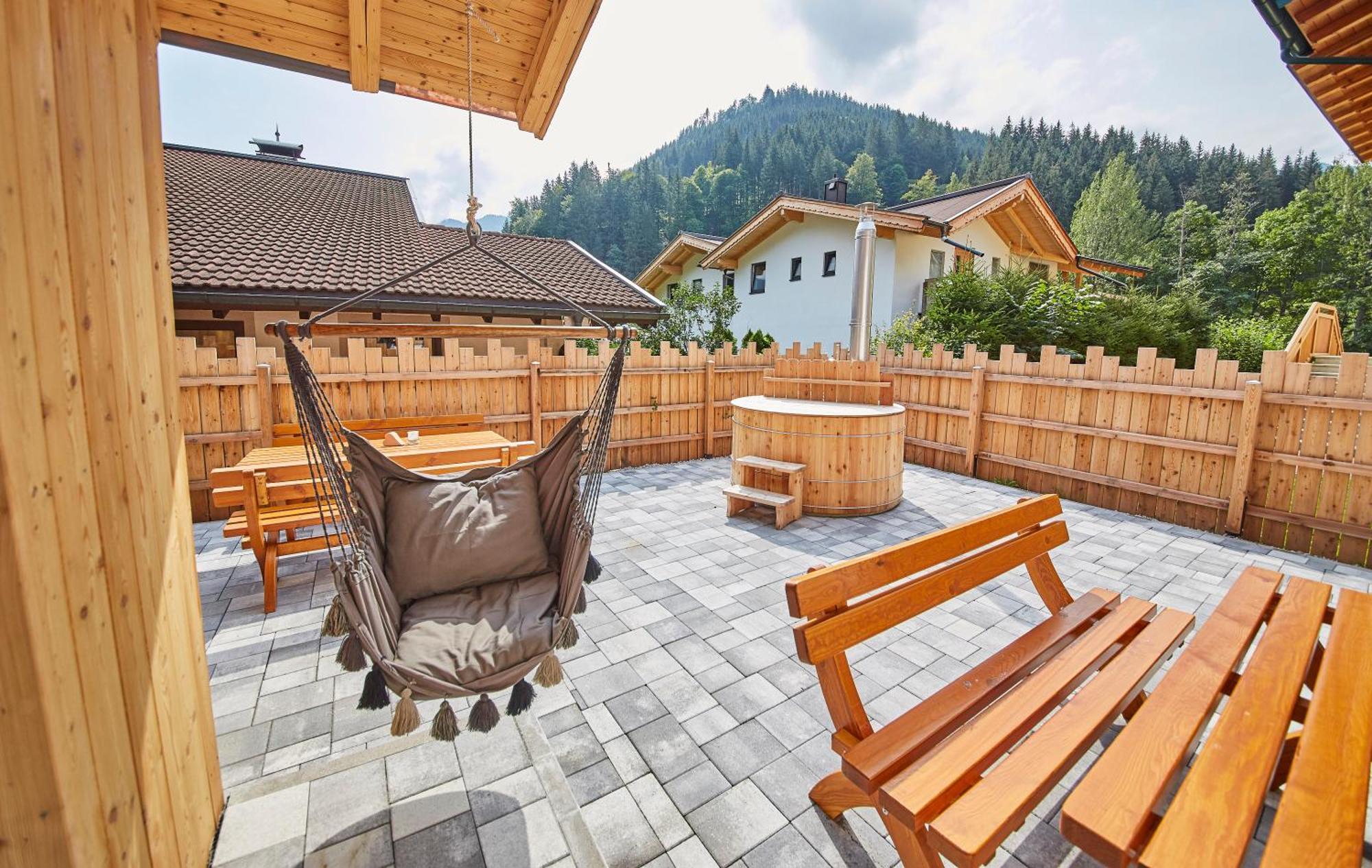 Chalet Fuchsbau Viehhofen Exterior foto